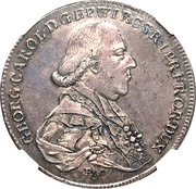 1 Thaler - George Charles of Fechenbach obverse image