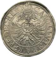 2 Thalers - Melchior Zobel of Giebelstadt, Germany, 1552 reverse image