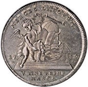 2 Thalers - Francis Louis of Erthal, Germany, 1786-1791 reverse image