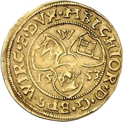 1 Goldgulden - Melchior Zobel of Giebelstadt obverse image