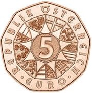 5 Euros New Year obverse image