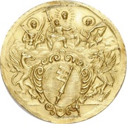 1 Goldgulden - John Philip of Greiffenclau of Vollraths Neujahrsgoldgulden, Germany, 1699 reverse image