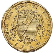 1 Goldgulden - Frederick Charles of Schönborn, Germany, 1729 reverse image