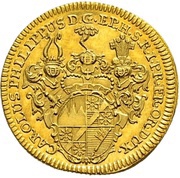 1 Goldgulden - Charles Philip of Greiffenklau-Vollraths obverse image