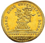 1 Goldgulden - Charles Philip of Greiffenklau-Vollraths, Germany, 1749 reverse image