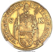 1 Ducat - Julius Echter of Mespelbrunn obverse image