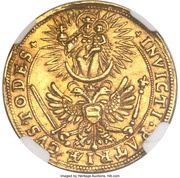 1 Ducat - Julius Echter of Mespelbrunn, Germany, 1590-1595 reverse image