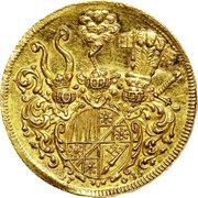 1 Ducat - John Philip of Greiffenclau of Vollraths, Germany, 1703 reverse image