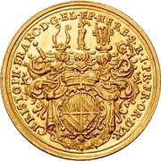 1 Ducat - Christoph Francis of Hutten obverse image