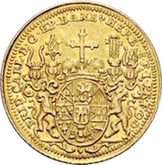 1 Ducat - Frederick Charles of Schönborn, Germany, 1729-1731 reverse image