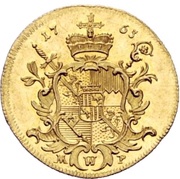 1 Ducat - Adam Frederick of Seinsheim, Germany, 1755-1772 reverse image