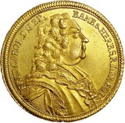10 Gulden - Frederick Charles of Schonborn obverse image