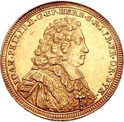 3 Ducats - John Philip of Greiffenclau of Vollraths obverse image