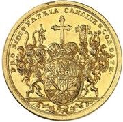 4 Ducats - Frederick Charles of Schönborn, Germany, 1729-1746 reverse image