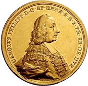 6 Ducats - Charles Philip of Greiffenklau-Vollraths Consecration as Prince-Bishop obverse image