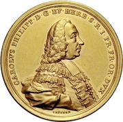 10 Ducats - Charles Philip of Greiffenklau-Vollraths Consecration as Prince-Bishop obverse image