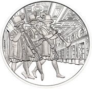 10 Euros Ambras Palace, Austria, 2002 reverse image