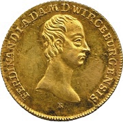 1 Goldgulden - Ferdinand of Austria Neujahrsgoldgulden obverse image