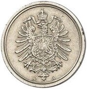 1 Pfennig - Wilhelm II Pattern obverse image