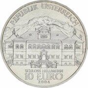 10 Euros Hellbrunn Castle obverse image