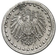 10 Pfennig - Wilhelm II type 2 - small shield - Pattern obverse image