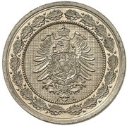 20 Pfennig - Wilhelm I Pattern obverse image
