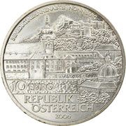 10 Euros Nonnberg Abbey obverse image