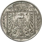 25 Pfennig - Wilhelm II Pattern obverse image