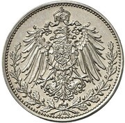 25 Pfennig - Wilhelm II Pattern obverse image