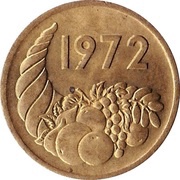 20 Centimes FAO reverse image