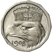 25 Pfennig - Wilhelm II Pattern obverse image