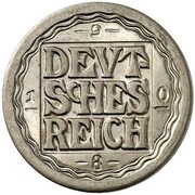25 Pfennig - Wilhelm II Pattern obverse image
