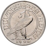 25 Pfennig - Wilhelm II Pattern obverse image