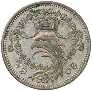 25 Pfennig - Wilhelm II Pattern obverse image