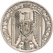 25 Pfennig - Wilhelm II Pattern obverse image