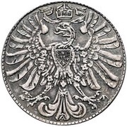 25 Pfennig - Wilhelm II Pattern obverse image