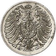 25 Pfennig - Wilhelm II Pattern obverse image