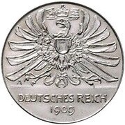 25 Pfennig - Wilhelm II Pattern obverse image