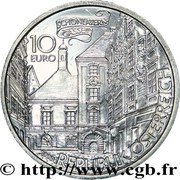 10 Euros Basilisk of Vienna obverse image