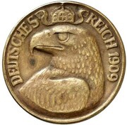 25 Pfennig - Wilhelm II Pattern obverse image