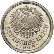 25 Pfennig - Wilhelm II Pattern obverse image