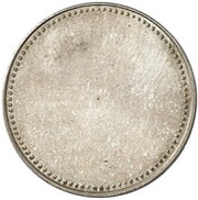 ½ Mark - Wilhelm I type 1 - large shield - Pattern, Germany, 1877 reverse image