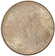 ½ Mark - Wilhelm I type 1 - large shield - Pattern, Germany, 1877 reverse image