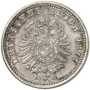 50 Pfennig - Wilhelm I Pattern obverse image