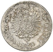 50 Pfennig - Wilhelm I Pattern obverse image