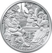 10 Euros Dear Augustine, Austria, 2011 reverse image