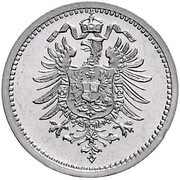 1 Mark - Wilhelm I Pattern obverse image