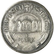 1 Mark - Wilhelm II Pattern obverse image
