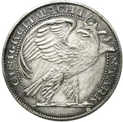 1 Mark - Wilhelm II Pattern, Germany, 1908-1909 reverse image