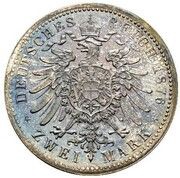 2 Mark - Wilhelm I Pattern obverse image